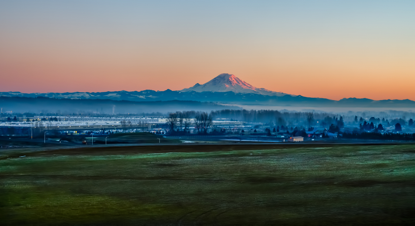 Panoramic Image of Kent, WA